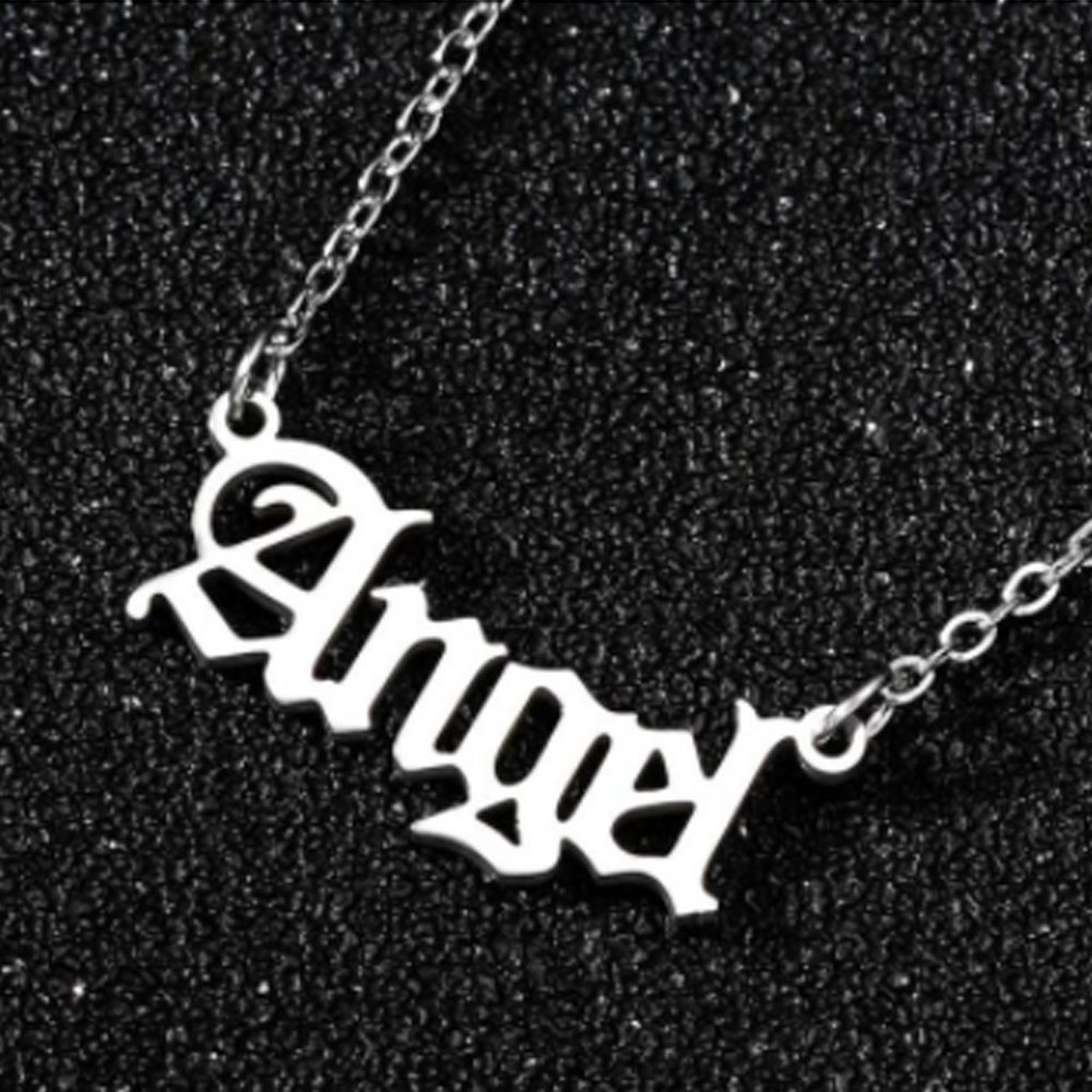 ANGEL Hip Hop Necklace Stainless Steel